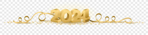 2024 happy new year vector symbol transparent background isolated